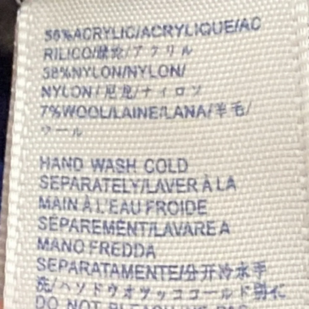 Rebecca Minkoff KatherineWaved Stripe Chunky Knit Sweater in Blue Multi Medium  - Picture 15 of 16